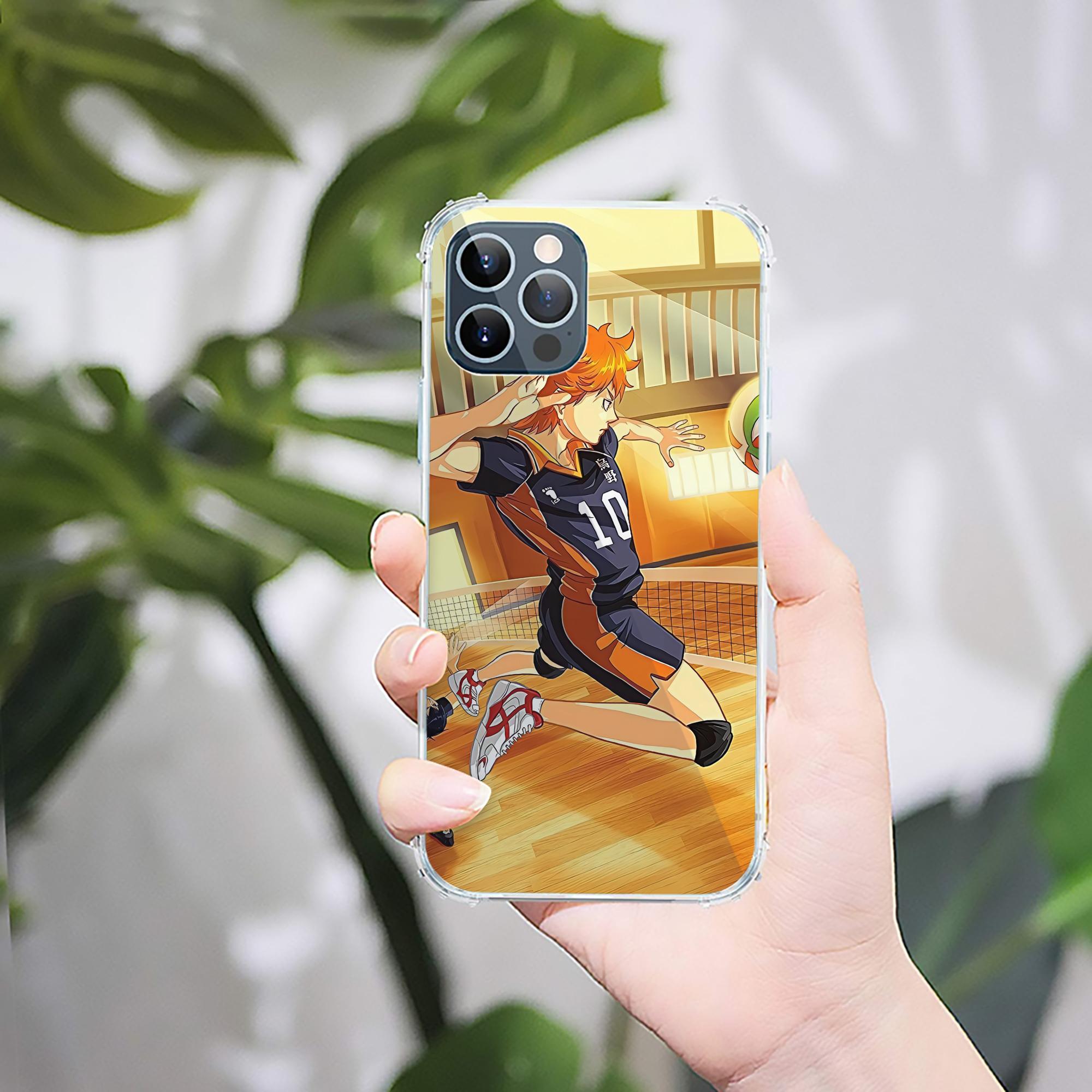 （画像用） ハイキュー!! Haikyu!! 【iPhone 12シリーズ対応】透明スマホケース（クリアソフトケース）